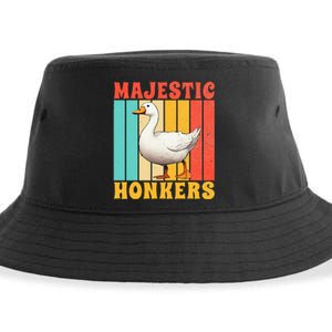 Majestic Honkers Goose Sustainable Bucket Hat