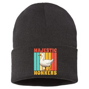 Majestic Honkers Goose Sustainable Knit Beanie