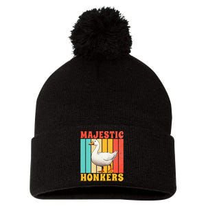 Majestic Honkers Goose Pom Pom 12in Knit Beanie