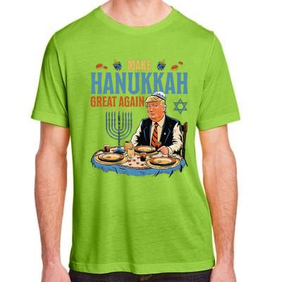 Make Hanukkah Great Again Trump Chanukkah Jewish Holiday Adult ChromaSoft Performance T-Shirt