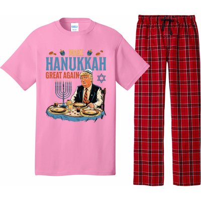 Make Hanukkah Great Again Trump Chanukkah Jewish Holiday Pajama Set