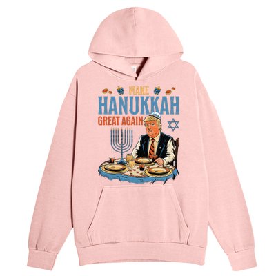 Make Hanukkah Great Again Trump Chanukkah Jewish Holiday Urban Pullover Hoodie