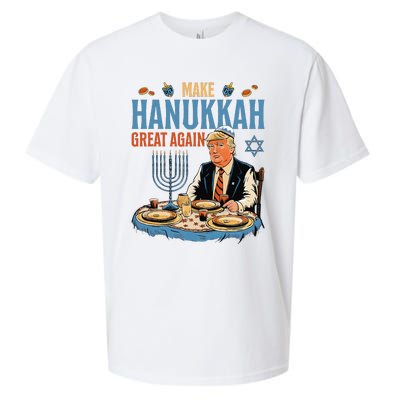 Make Hanukkah Great Again Trump Chanukkah Jewish Holiday Sueded Cloud Jersey T-Shirt