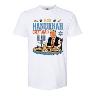 Make Hanukkah Great Again Trump Chanukkah Jewish Holiday Softstyle CVC T-Shirt