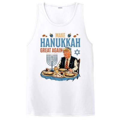 Make Hanukkah Great Again Trump Chanukkah Jewish Holiday PosiCharge Competitor Tank