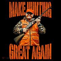 Make Hunting Great Again Deer Duck Hunting Wool Snapback Cap