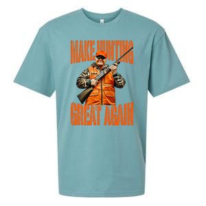 Make Hunting Great Again Deer Duck Hunting Sueded Cloud Jersey T-Shirt