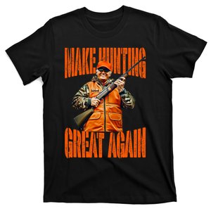 Make Hunting Great Again Deer Duck Hunting Trump 2024 T-Shirt