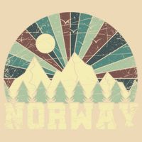Mountians Hiking Gift Norway Gift Zip Tote Bag