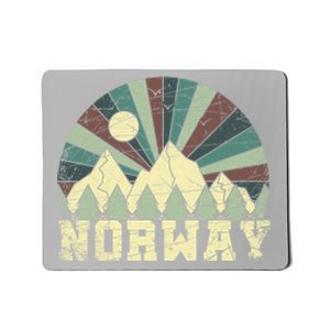 Mountians Hiking Gift Norway Gift Mousepad