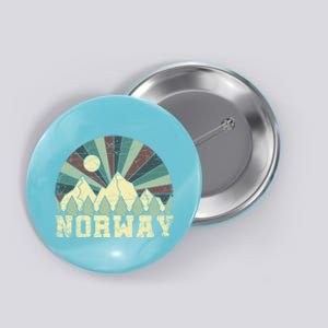 Mountians Hiking Gift Norway Gift Button