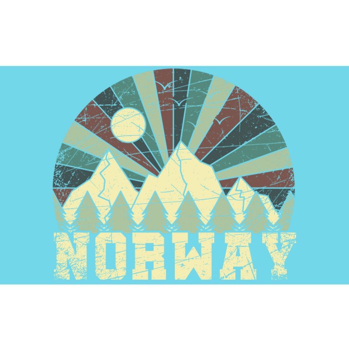 Mountians Hiking Gift Norway Gift Bumper Sticker