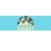 Mountians Hiking Gift Norway Gift Bumper Sticker