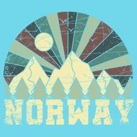 Mountians Hiking Gift Norway Gift Women's V-Neck T-Shirt