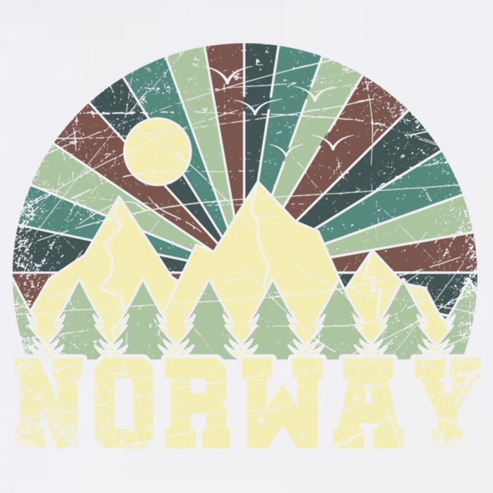 Mountians Hiking Gift Norway Gift Youth Performance Sprint T-Shirt