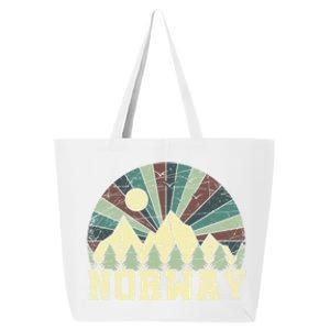 Mountians Hiking Gift Norway Gift 25L Jumbo Tote