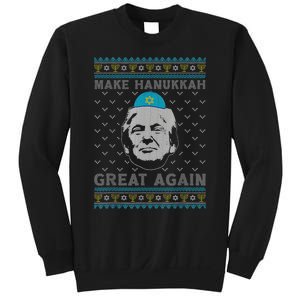 Make Hanukkah Great Again Trump Jewish Ugly Chanukah Sweater  Sweatshirt