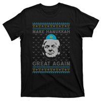 Make Hanukkah Great Again Trump Jewish Ugly Chanukah Sweater  T-Shirt