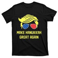 Make Hanukkah Great Again Trump 47 Hanukkah Miracle Victory T-Shirt