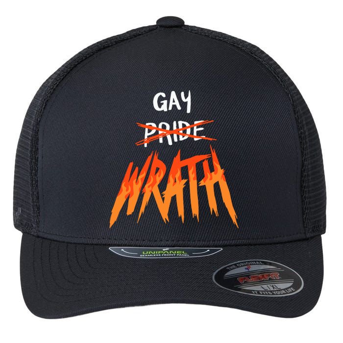 Mars Heyward Gay Wrath Flexfit Unipanel Trucker Cap