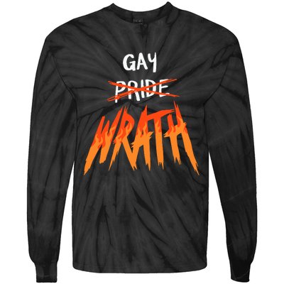 Mars Heyward Gay Wrath Tie-Dye Long Sleeve Shirt