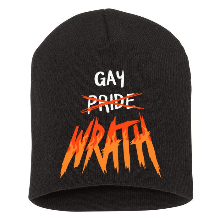 Mars Heyward Gay Wrath Short Acrylic Beanie