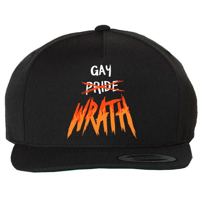 Mars Heyward Gay Wrath Wool Snapback Cap