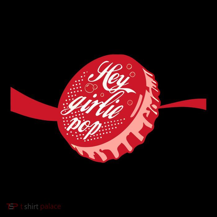 Middleclassfancy Hey Girlie Soda Button