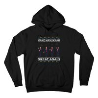 Make Hanukkah Great Again Funny Trump Ugly Chanukah Hoodie