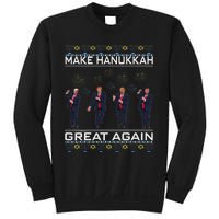 Make Hanukkah Great Again Funny Trump Ugly Chanukah Sweatshirt