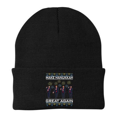Make Hanukkah Great Again Funny Trump Ugly Chanukah Beanie