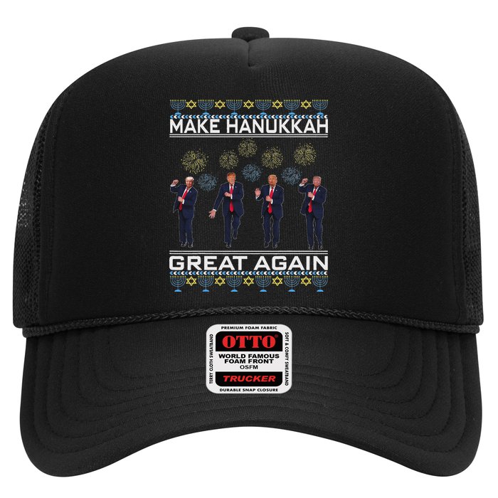 Make Hanukkah Great Again Funny Trump Ugly Chanukah Hat