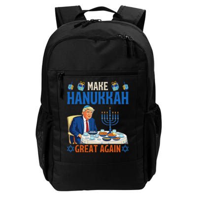 Make Hanukkah Great Again Funny Donald Trump Dinner Jewish Daily Commute Backpack