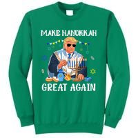 Make Hanukkah Great Again Trump Jewish Ugly Chanukah Sweatshirt