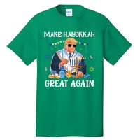 Make Hanukkah Great Again Trump Jewish Ugly Chanukah Tall T-Shirt