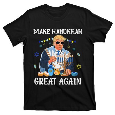 Make Hanukkah Great Again Trump Jewish Ugly Chanukah Sweater T-Shirt