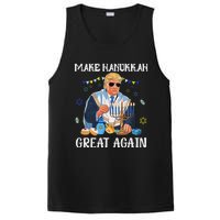 Make Hanukkah Great Again Trump Jewish Ugly Chanukah Sweater PosiCharge Competitor Tank