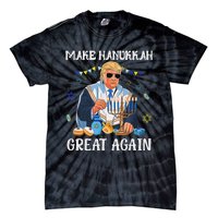 Make Hanukkah Great Again Trump Jewish Ugly Chanukah Sweater Tie-Dye T-Shirt