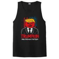 Make Halloween Great Again Halloween Trumpkin Us Flag PosiCharge Competitor Tank