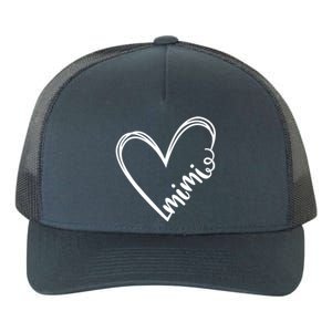 Mimi Heart Grandma For Christmas MotherS Day Gift Yupoong Adult 5-Panel Trucker Hat