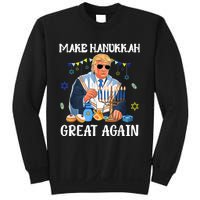 Make Hanukkah Great Again Trump Jewish Ugly Sweatshirt