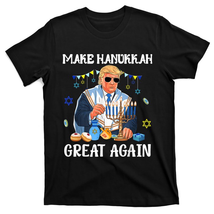 Make Hanukkah Great Again Trump Jewish Ugly T-Shirt