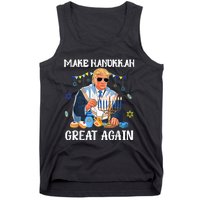 Make Hanukkah Great Again Trump Jewish Ugly Tank Top