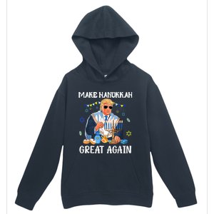 Make Hanukkah Great Again Trump Jewish Ugly Urban Pullover Hoodie