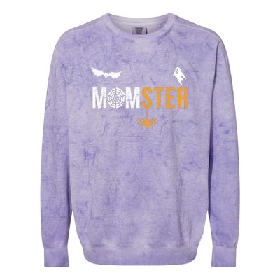 Momster Halloween | Happy Halloween Colorblast Crewneck Sweatshirt