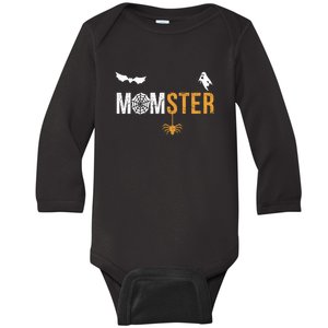 Momster Halloween | Happy Halloween Baby Long Sleeve Bodysuit