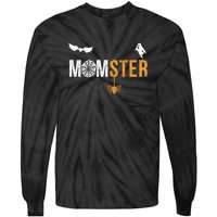 Momster Halloween | Happy Halloween Tie-Dye Long Sleeve Shirt