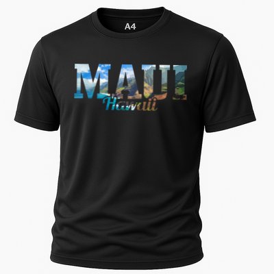 Maui Hawaii Hawaiian Islands Surf Surfing Surfer Gift Performance Shirt