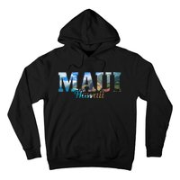 Maui Hawaii Hawaiian Islands Surf Surfing Surfer Gift Hoodie