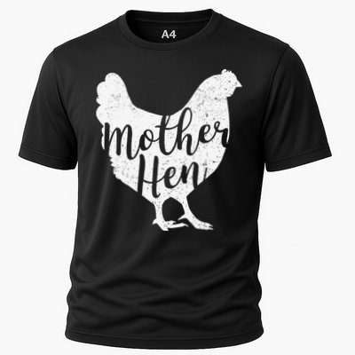 Mother Hen Happy Mother's Day Cute Chicken Gift For Women Cooling Performance Crew T-Shirt